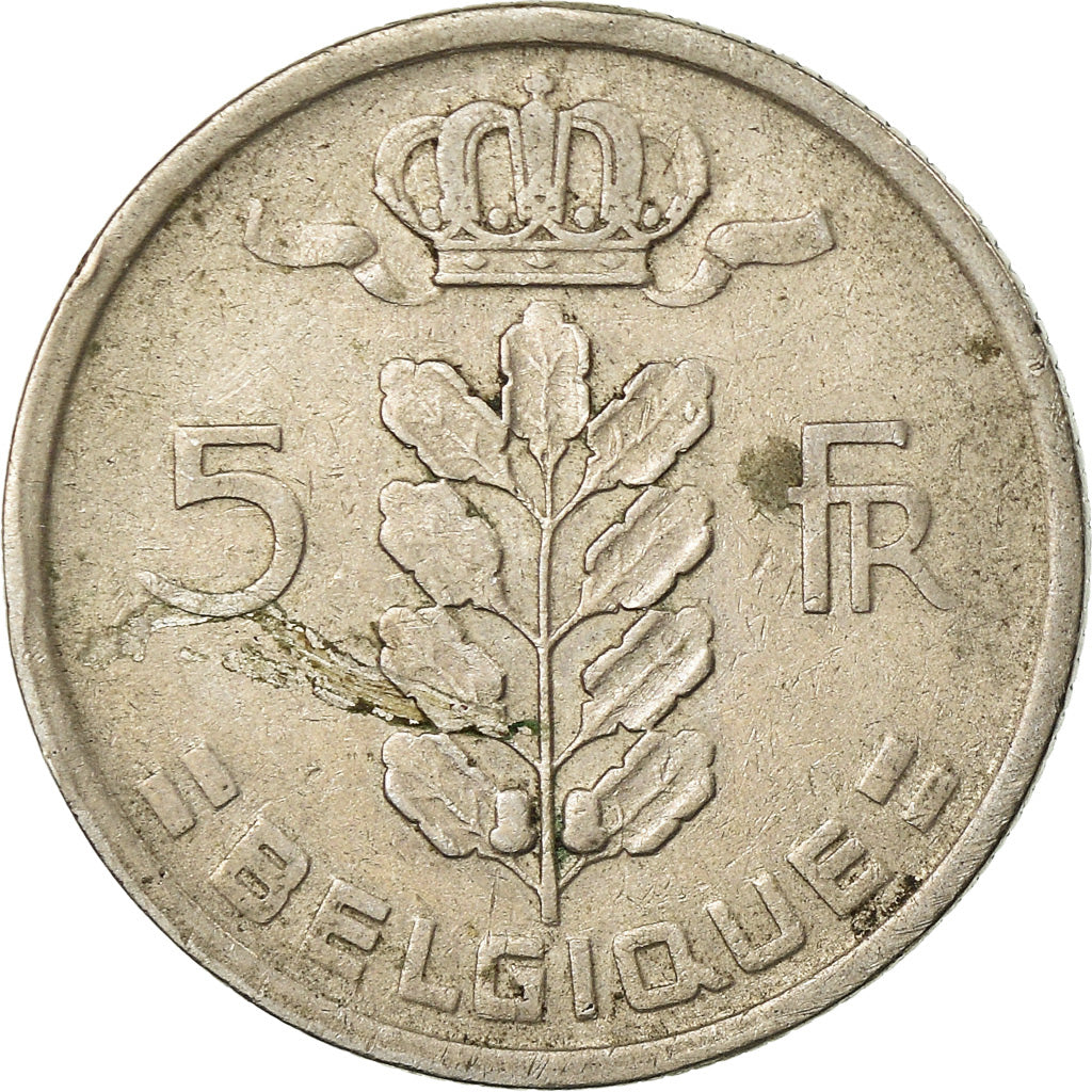 Coin, Belgium, 5 Francs, 5 Frank, 1949, VF(30-35), Copper-nickel, KM:134.1