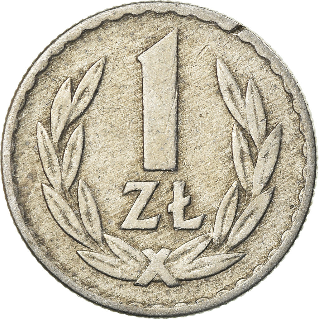 Monnaie, Pologne, Zloty, 1965, Warsaw, TB, Aluminium, KM:49.1