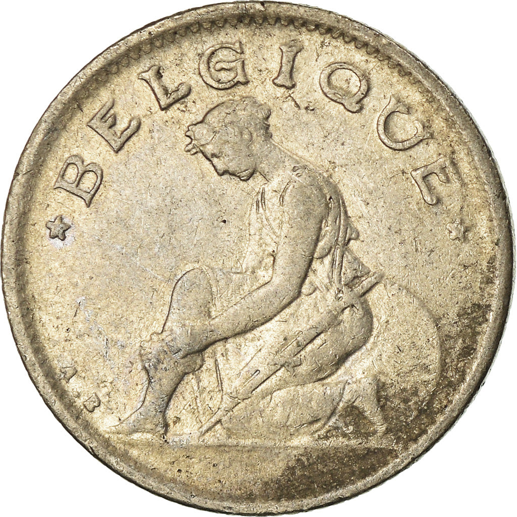 Moeda, Bélgica, 50 Centimes, 1922, Brussels, VF(30-35), Níquel, KM:87