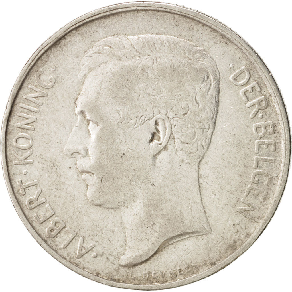 Belgium, 2 Francs, 2 Frank, 1911, , VF(30-35), Silver, KM:75