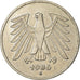 Monnaie, République fédérale allemande, 5 Mark, 1986, Karlsruhe, TTB