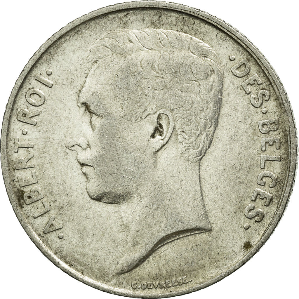 Coin, Belgium, Franc, 1911, EF(40-45), Silver, KM:72