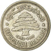 Coin, Lebanon, 50 Piastres, 1952, Utrecht, EF(40-45), Silver, KM:17