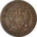 Coin, Austria, Franz Joseph I, Kreuzer, 1860, EF(40-45), Copper, KM:2186
