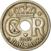 Moneda, Dinamarca, Christian X, 25 Öre, 1940, Copenhagen, MBC, Cobre - níquel