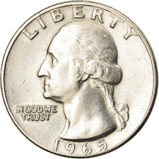 Monnaie, États-Unis, Washington Quarter, Quarter, 1965, U.S. Mint