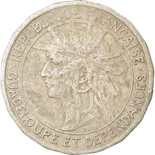 Coin, Guadeloupe, 50 Centimes, 1921, Paris, VF(30-35), Copper-nickel, KM:45