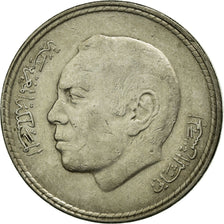 Monnaie, Maroc, al-Hassan II, 5 Dirhams, 1980, TTB+, Copper-nickel, KM:72