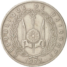 Dschibuti, 100 Francs, 1977, Paris, AU(50-53), Copper-nickel, KM:26