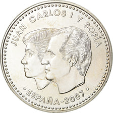 Spanien, 12 Euro, 2007, STGL, Silber, KM:1129