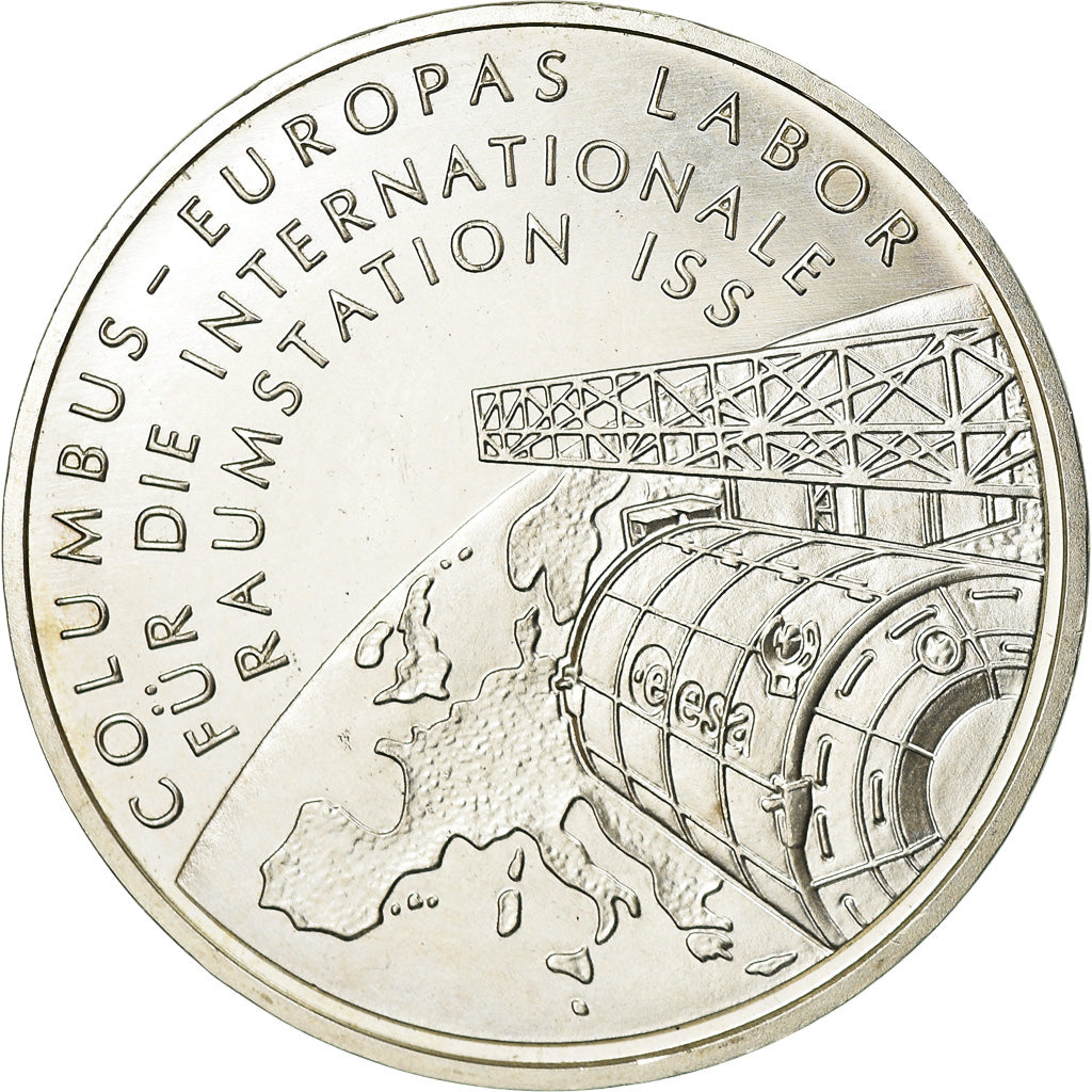 ALEMANHA - REPÚBLICA FEDERAL, 10 Euro, 2004, AU(55-58), Prata, KM:229