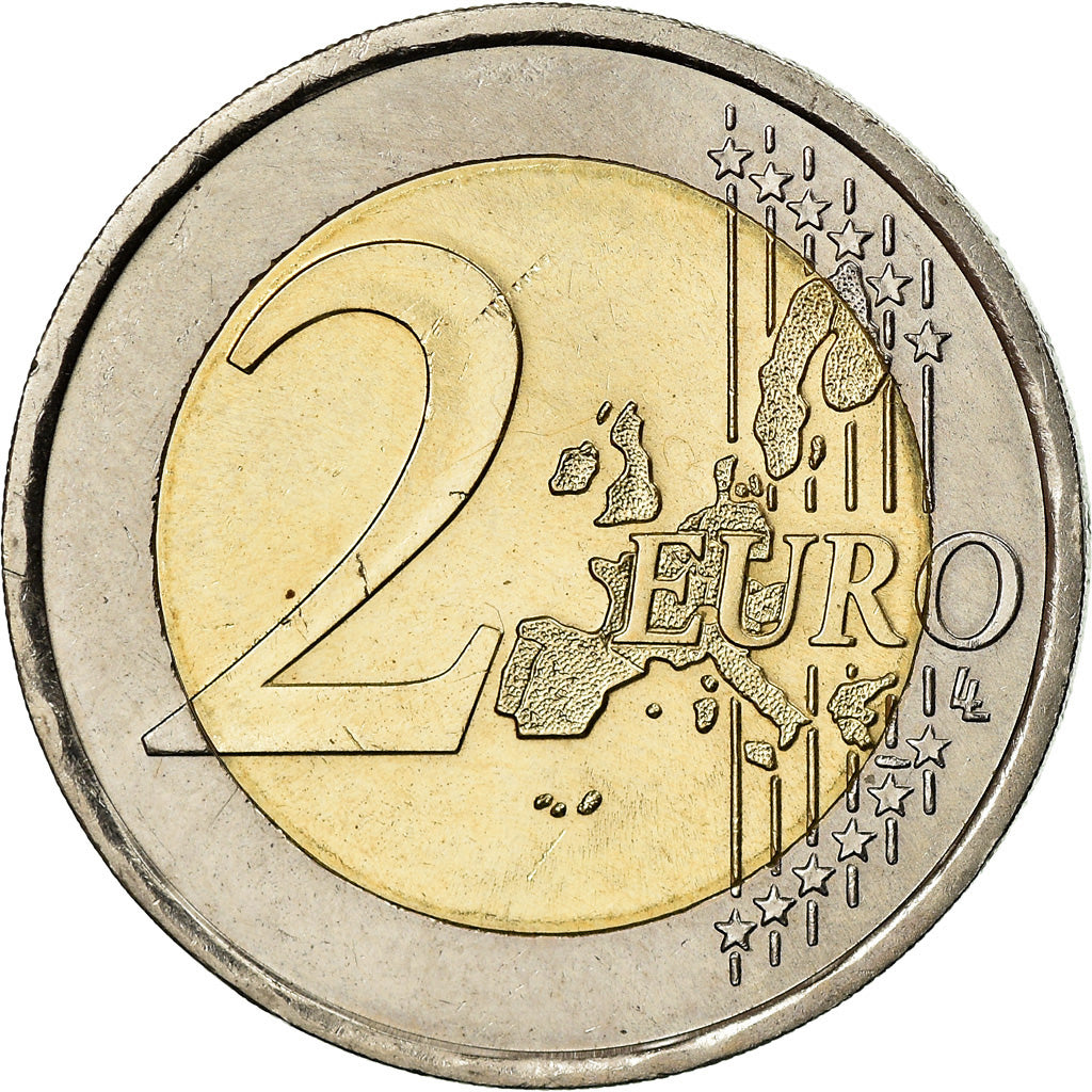 Monaco, 2 Euro, 2003, AU(55-58), Bi-Metallic, KM:174