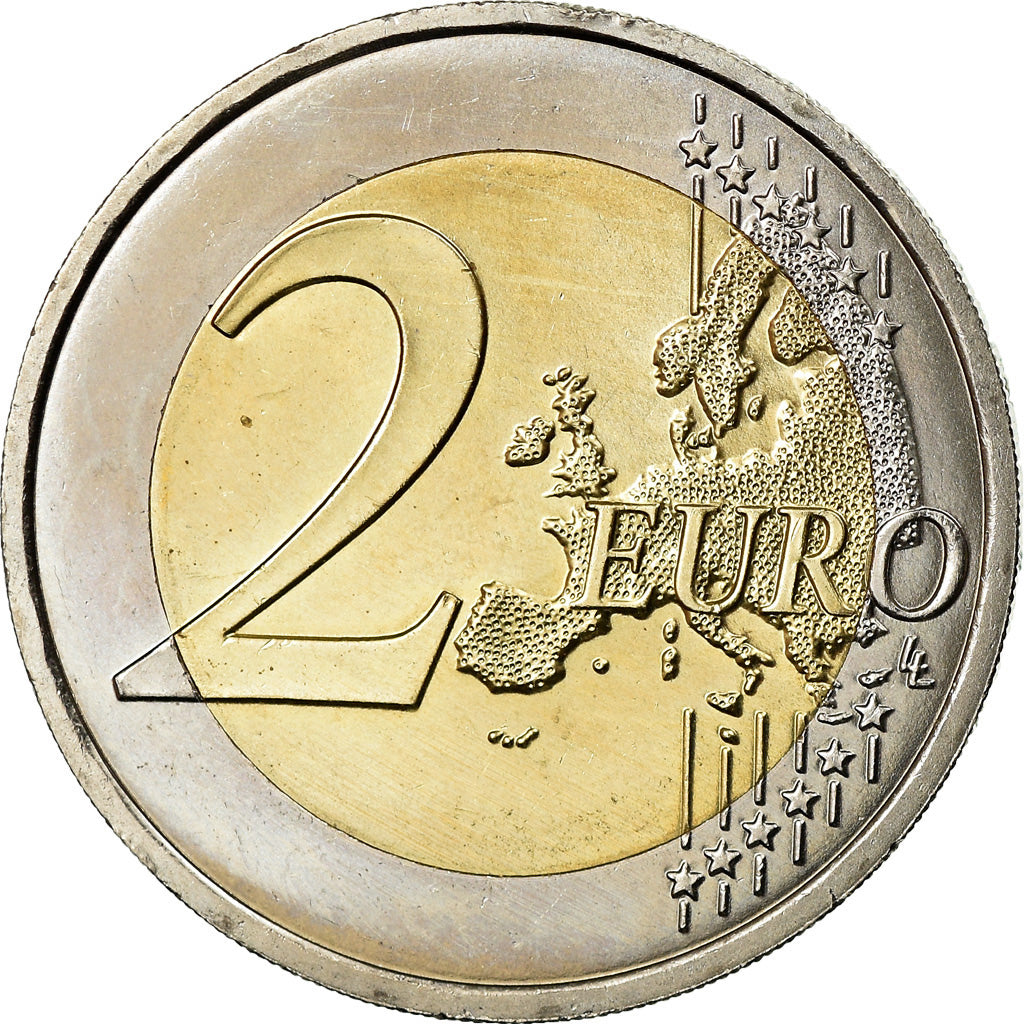 Monaco, 2 Euro, Prince Albert II, 2009, SUP, Bi-Metallic, Gadoury:MC 195