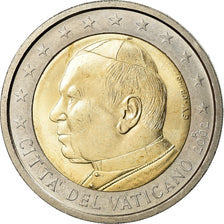 VATICAN CITY, 2 Euro, 2002, AU(55-58), Bi-Metallic, KM:348