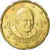 VATICAN CITY, 20 Euro Cent, 2010, AU(55-58), Brass, KM:386