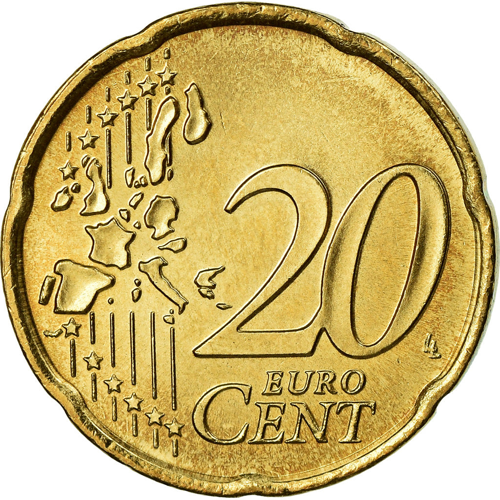 San Marino, 20 Euro Cent, 2005, SPL-, Ottone, KM:444