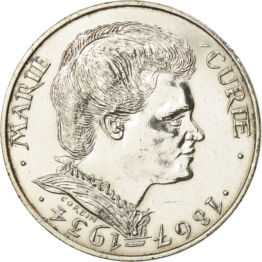 Coin, France, Marie Curie, 100 Francs, 1984, AU(55-58), Silver, KM:955
