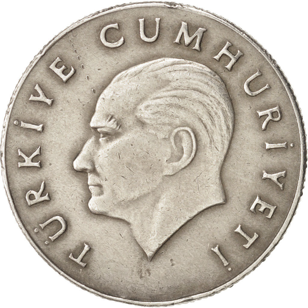 Turkey, 50 Lira, 1984, , AU(50-53), Copper-Nickel-Zinc, KM:966