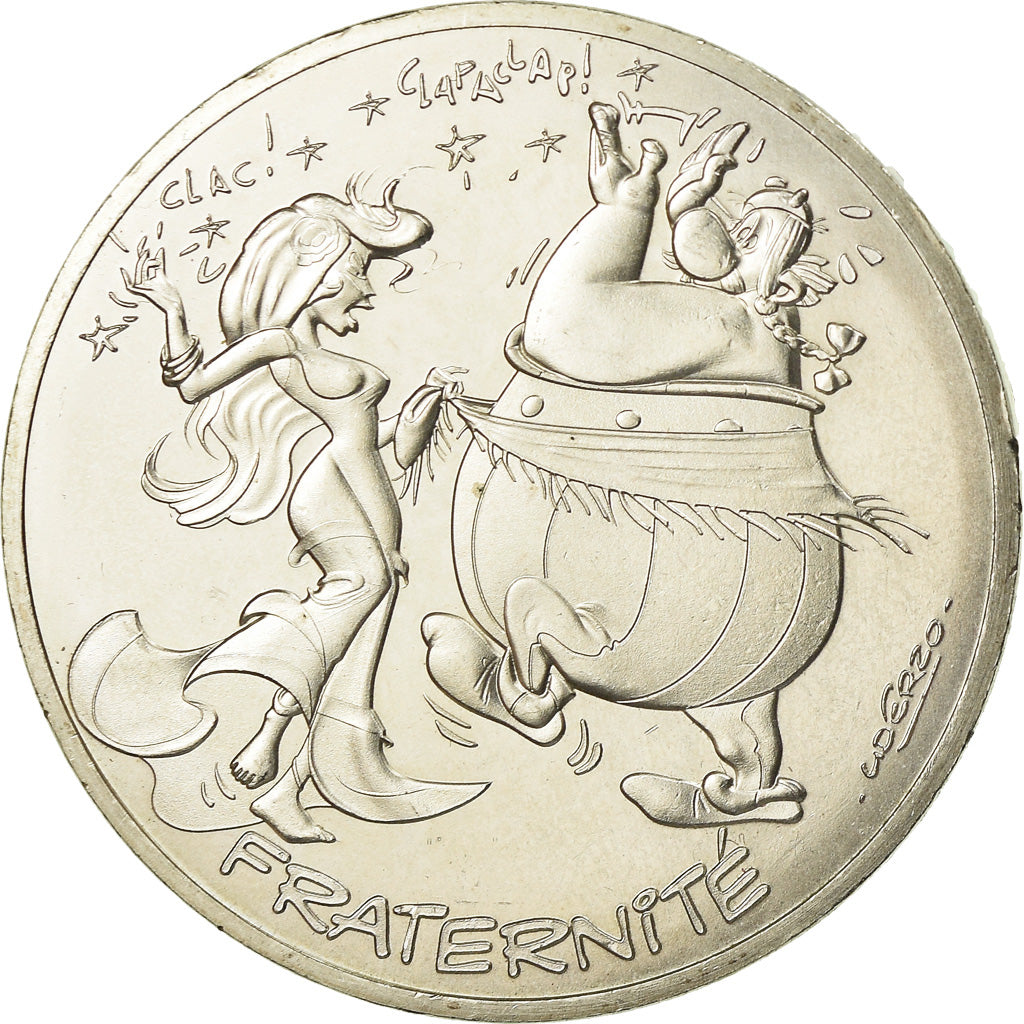 Francia, 10 Euro, Astérix - Fraternité - En Hispanie, 2015, SPL-, Argento
