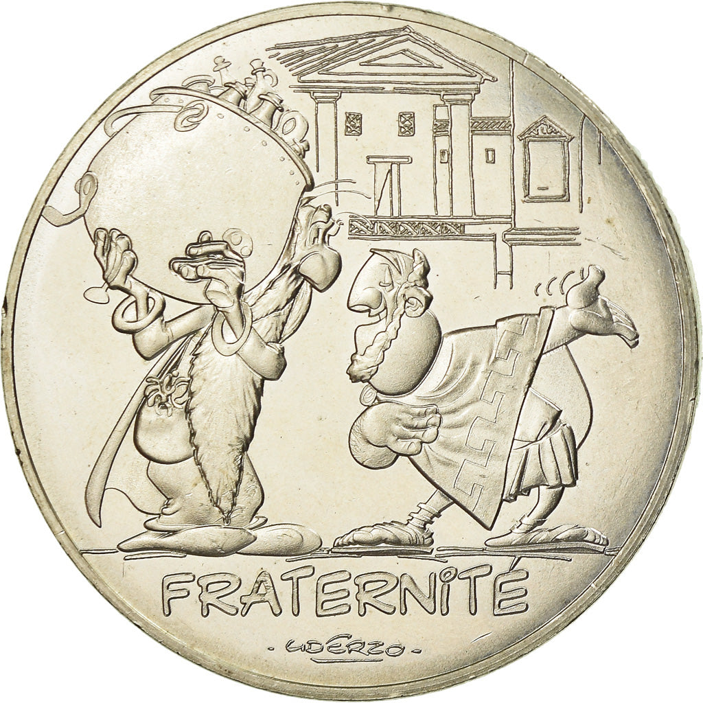 Francia, 10 Euro, Astérix - Fraternité - Jeux Olympiques, 2015, SPL-, Argento