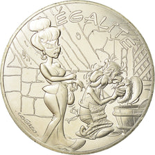 France, 10 Euro, Astérix - Egalité - La zizanie, 2015, SUP, Argent