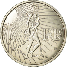 França, 15 Euro, 2008, AU(55-58), Prata, Gadoury:EU288, KM:1535