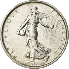 Coin, France, Semeuse, 5 Francs, 1964, Paris, AU(55-58), Silver, KM:926