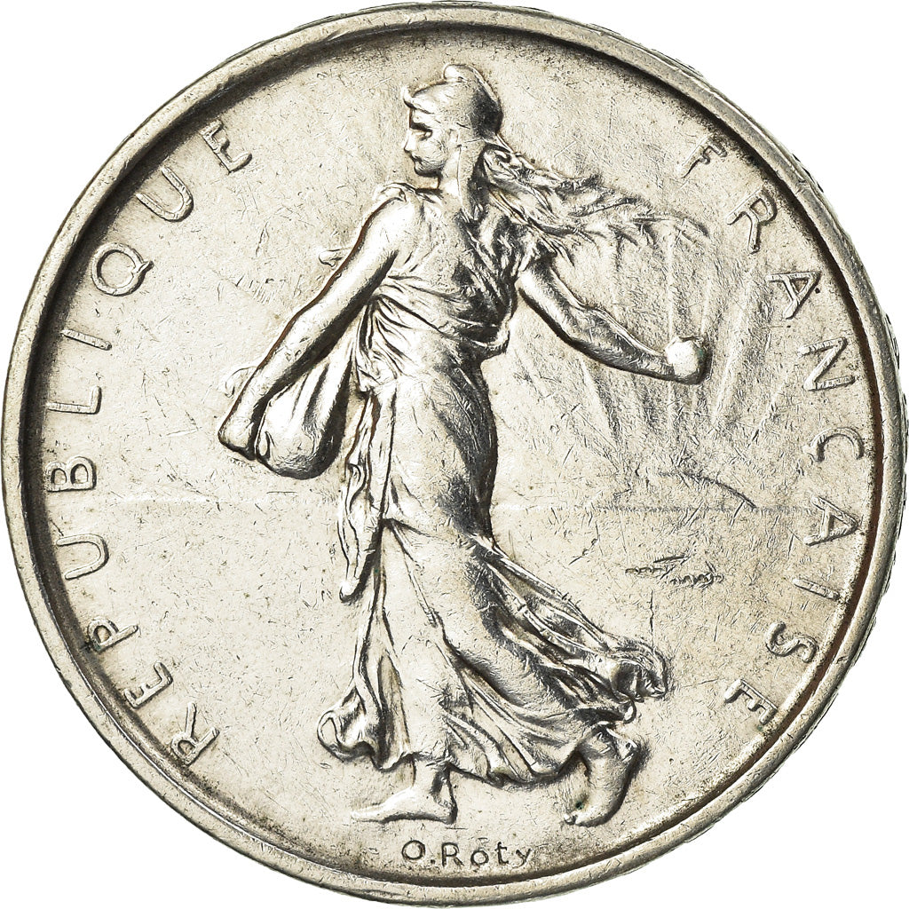 Coin, France, Semeuse, 5 Francs, 1963, Paris, AU(55-58), Silver, KM:926