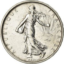 Coin, France, Semeuse, 5 Francs, 1963, Paris, AU(55-58), Silver, KM:926
