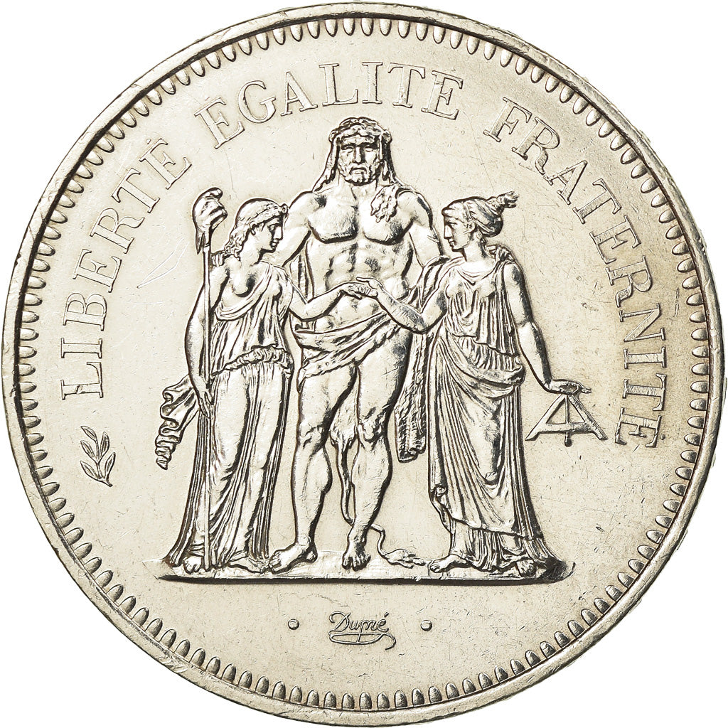 Monnaie, France, Hercule, 50 Francs, 1977, Paris, SUP, Argent, Gadoury:882