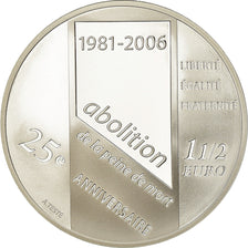 France, 1-1/2 Euro, 2006, BE, MS(65-70), Silver, KM:2055