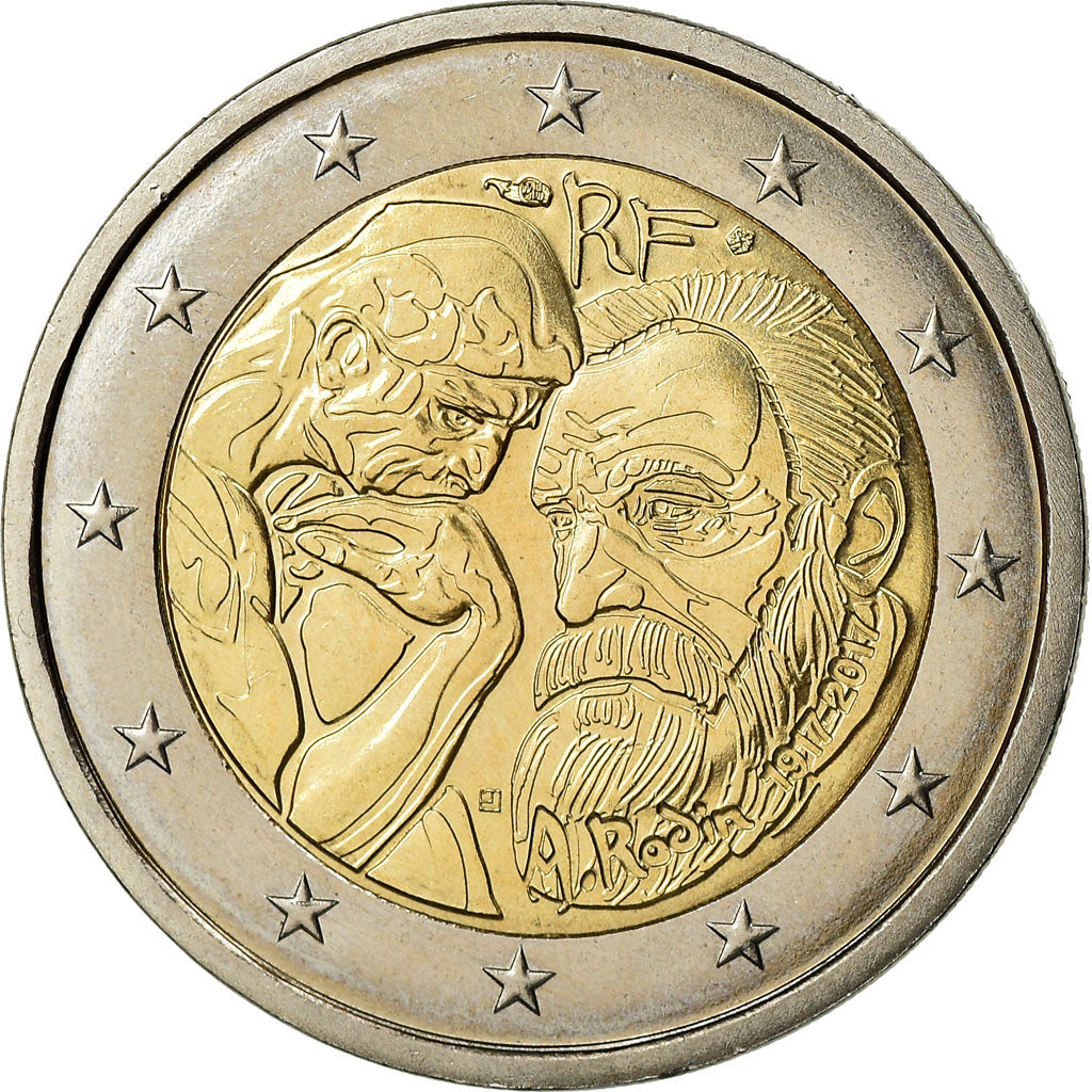 Frankrijk, 2 Euro, 2017, PR, Bi-Metallic, KM:New