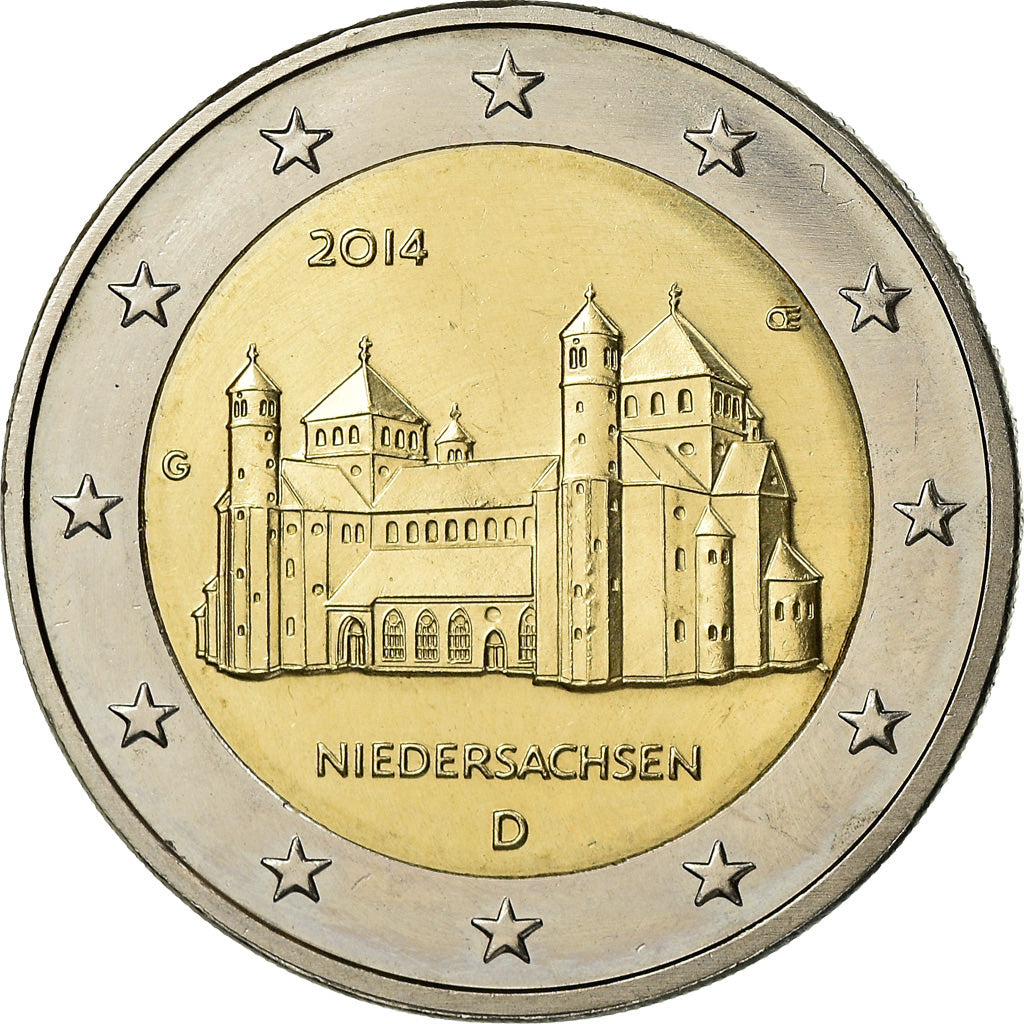 Allemagne, 2 Euro, Niedersachsen, 2014, SUP, Bi-Metallic, KM:New