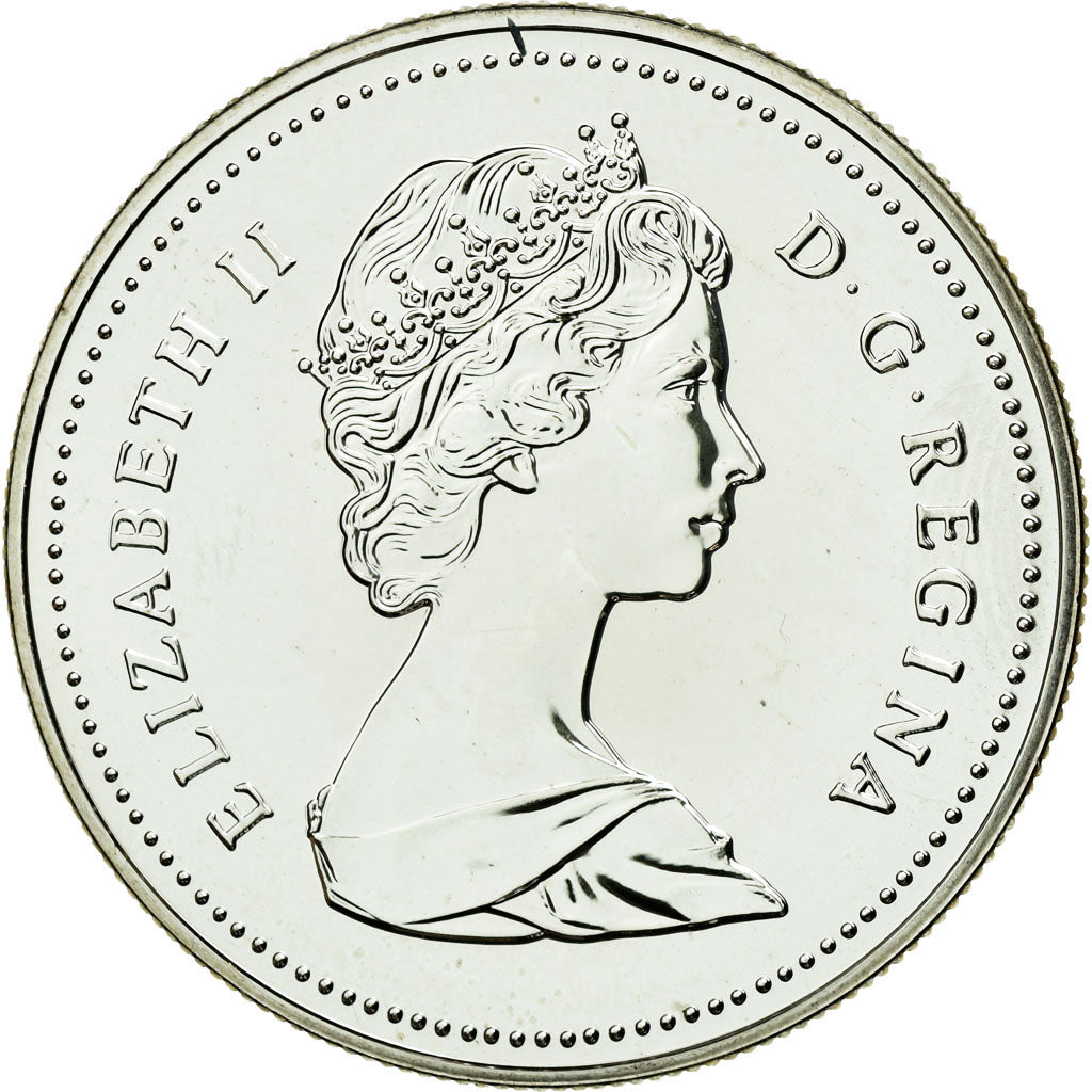 Coin, Canada, Elizabeth II, Dollar, 1986, Royal Canadian Mint, Ottawa, MS(63)