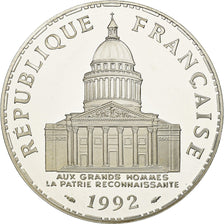 Coin, France, Panthéon, 100 Francs, 1992, Paris, BE, MS(65-70), Silver