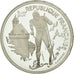 Moneta, Francja, 100 Francs, 1991, MS(65-70), Srebro, KM:994, Gadoury:C18