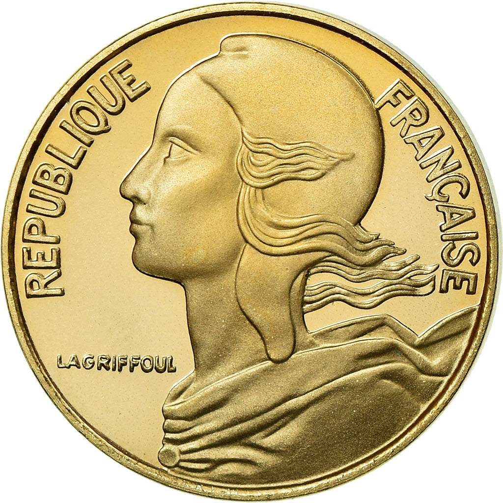 Monnaie, France, Marianne, 5 Centimes, 1992, Paris, BE, FDC, Aluminum-Bronze