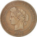 Münze, Frankreich, Cérès, 10 Centimes, 1896, Paris, S+, Bronze, KM:815.1