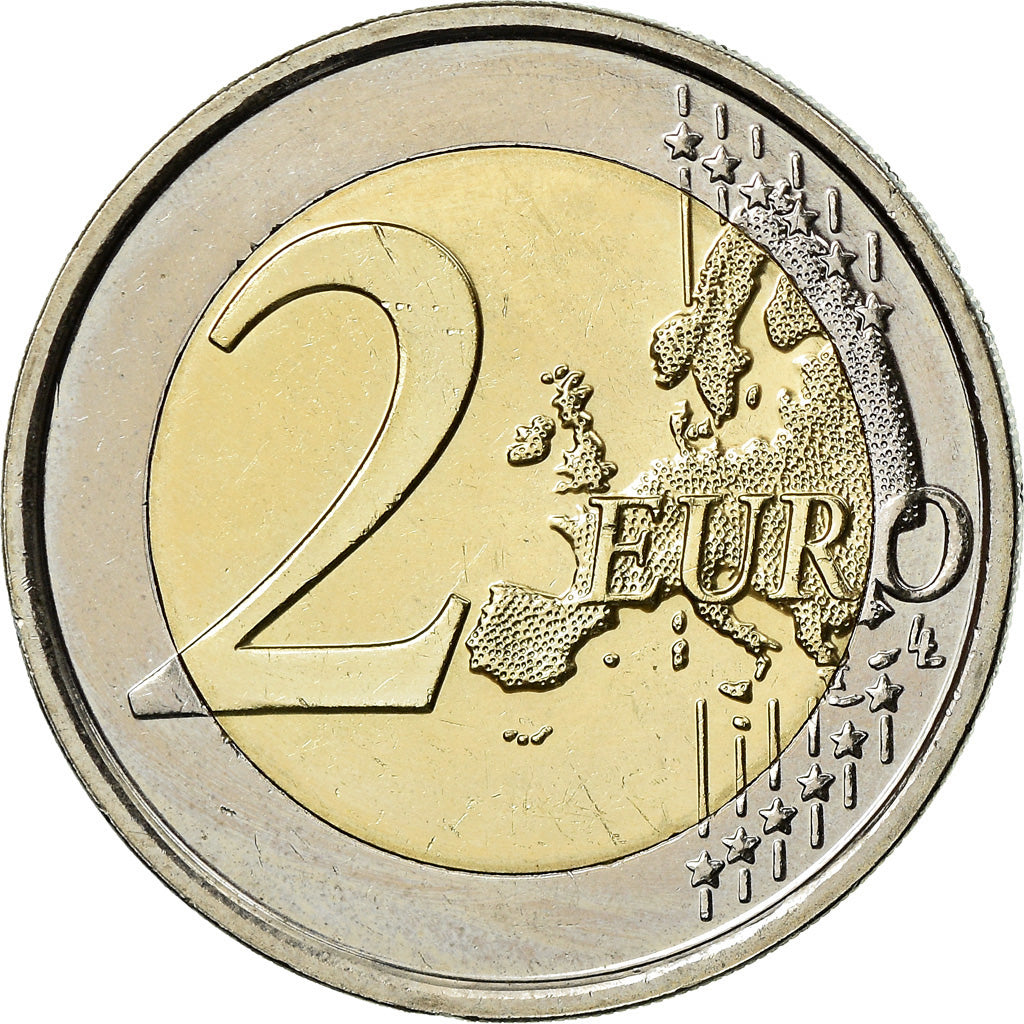 Belgium, 2 Euro, 100ème anniversaire du déclenchement de la première guerre