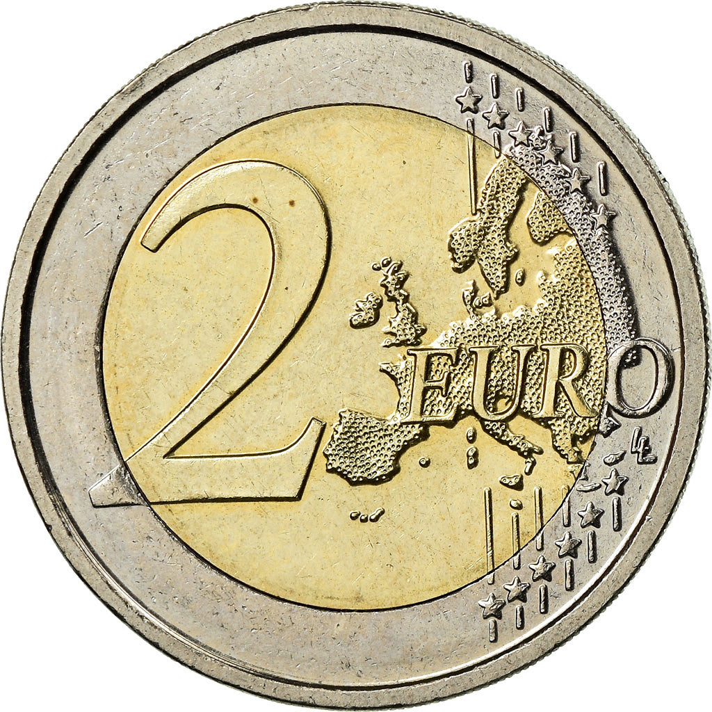 Belgia, 2 Euro, 2010, EF(40-45), Bimetaliczny, KM:289