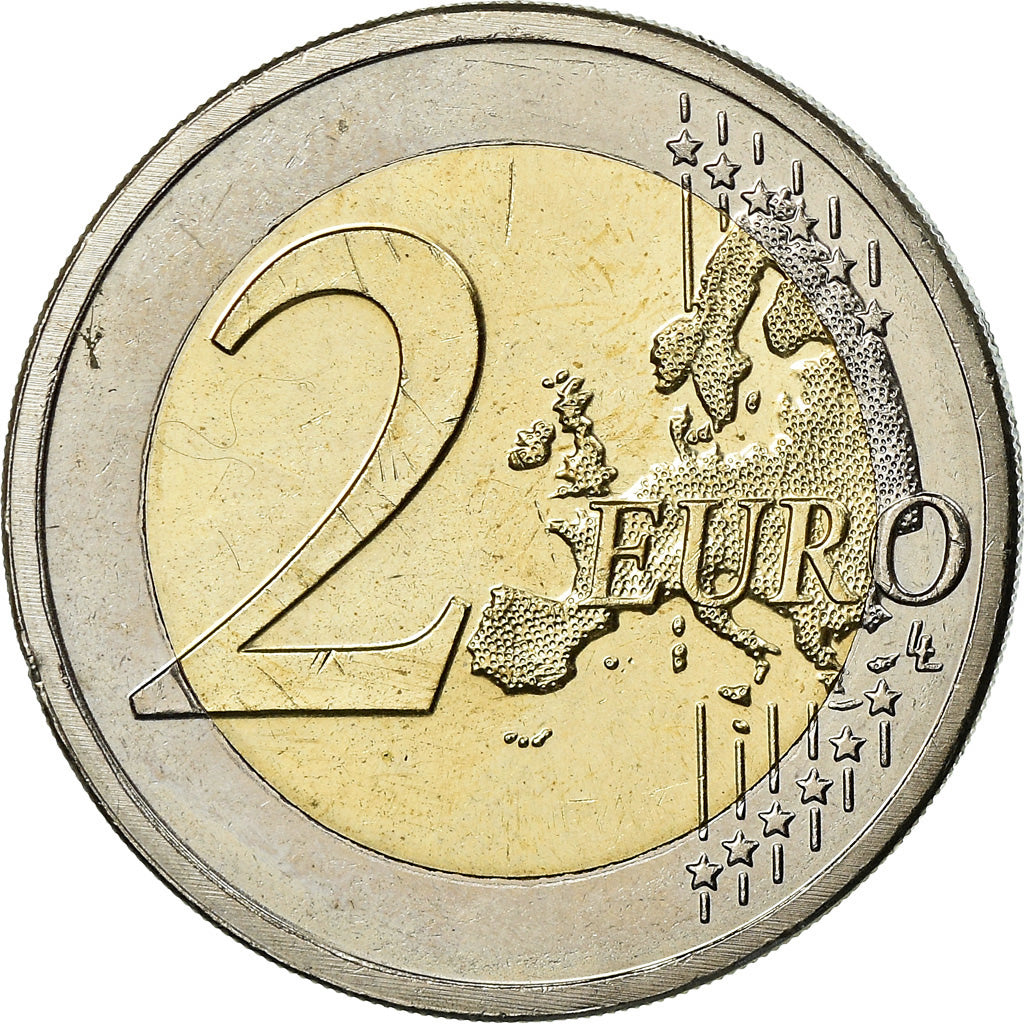 Niederlande, 2 Euro, 2013, SS, Bi-Metallic, KM:332