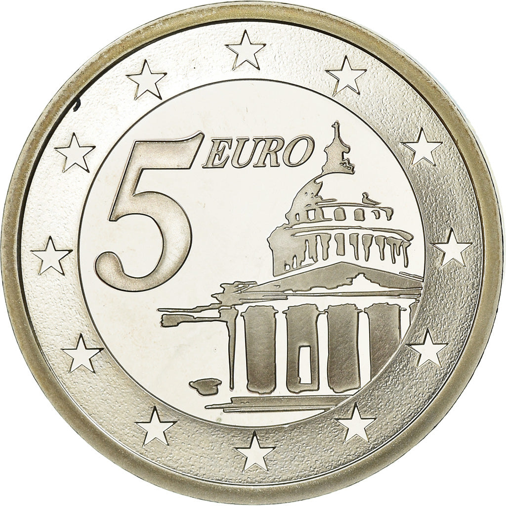 France, 5 Euro, 2005, BE, MS(65-70), Silver, KM:2010