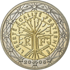 France, 2 Euro, 2005, BE, MS(65-70), Bi-Metallic, KM:1289