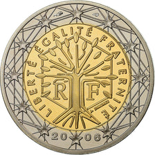 France, 2 Euro, 2006, BE, MS(65-70), Bi-Metallic, KM:1289