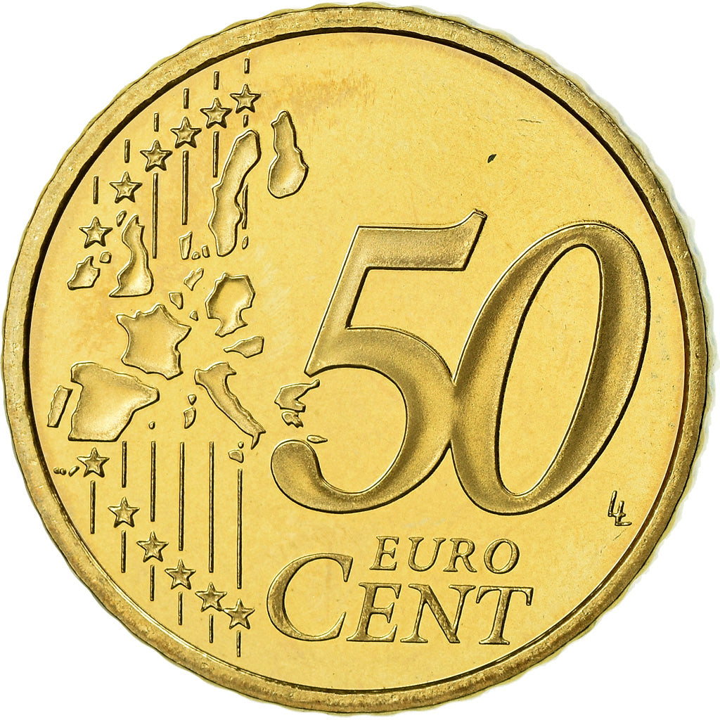 France, 50 Euro Cent, 2006, BE, MS(65-70), Brass, KM:1287