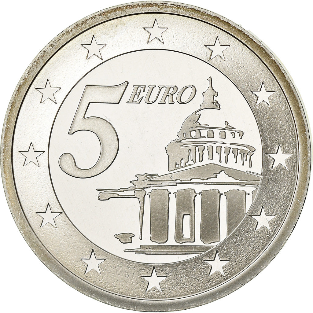 France, 5 Euro, 2004, BE, MS(65-70), Silver, KM:2010