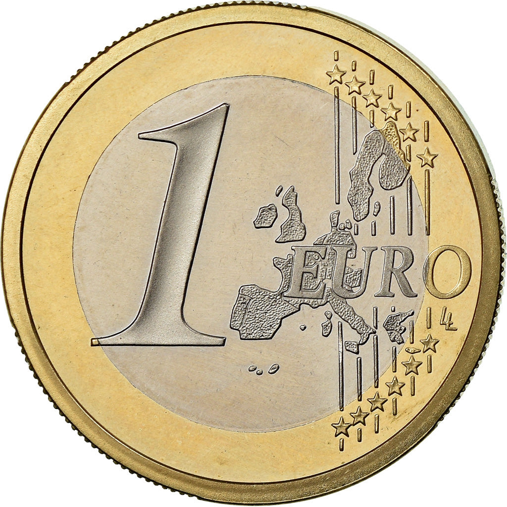 Francia, Euro, 2002, BE, FDC, Bimetálico, KM:1288