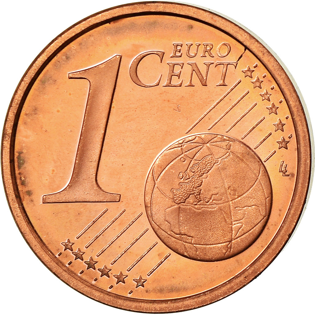 France, Euro Cent, 2002, BE, FDC, Copper Plated Steel, KM:1282