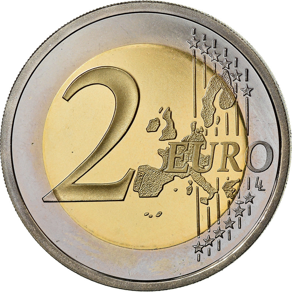 France, 2 Euro, 1999, BE, MS(65-70), Bi-Metallic, KM:1289