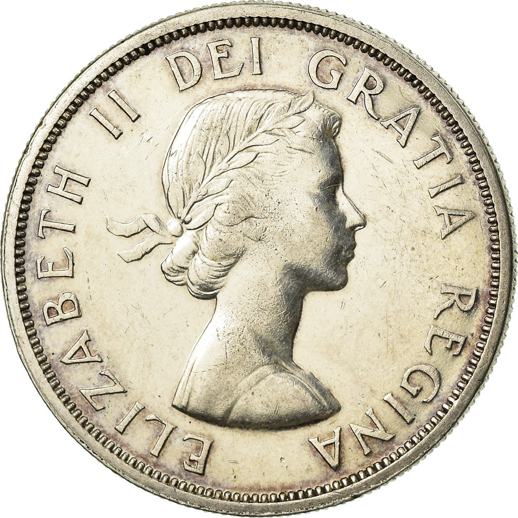 Coin, Canada, Elizabeth II, Dollar, 1963, Royal Canadian Mint, Ottawa
